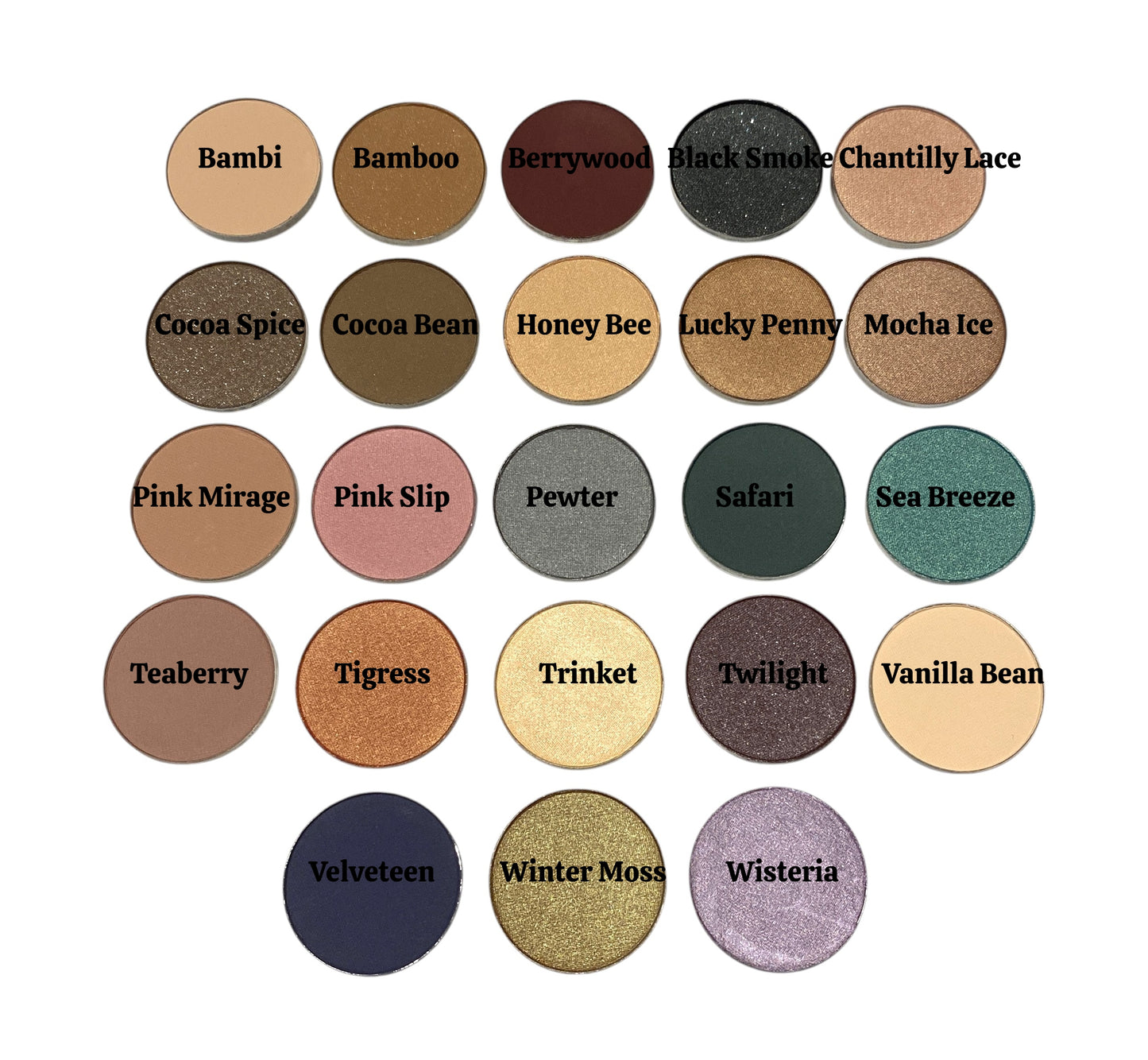 Organic Eye Shadow | Single Case Compact