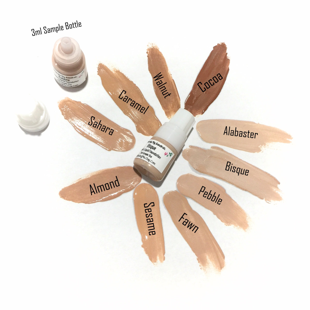 Organic Liquid Foundation | Airless Bottles 1 oz