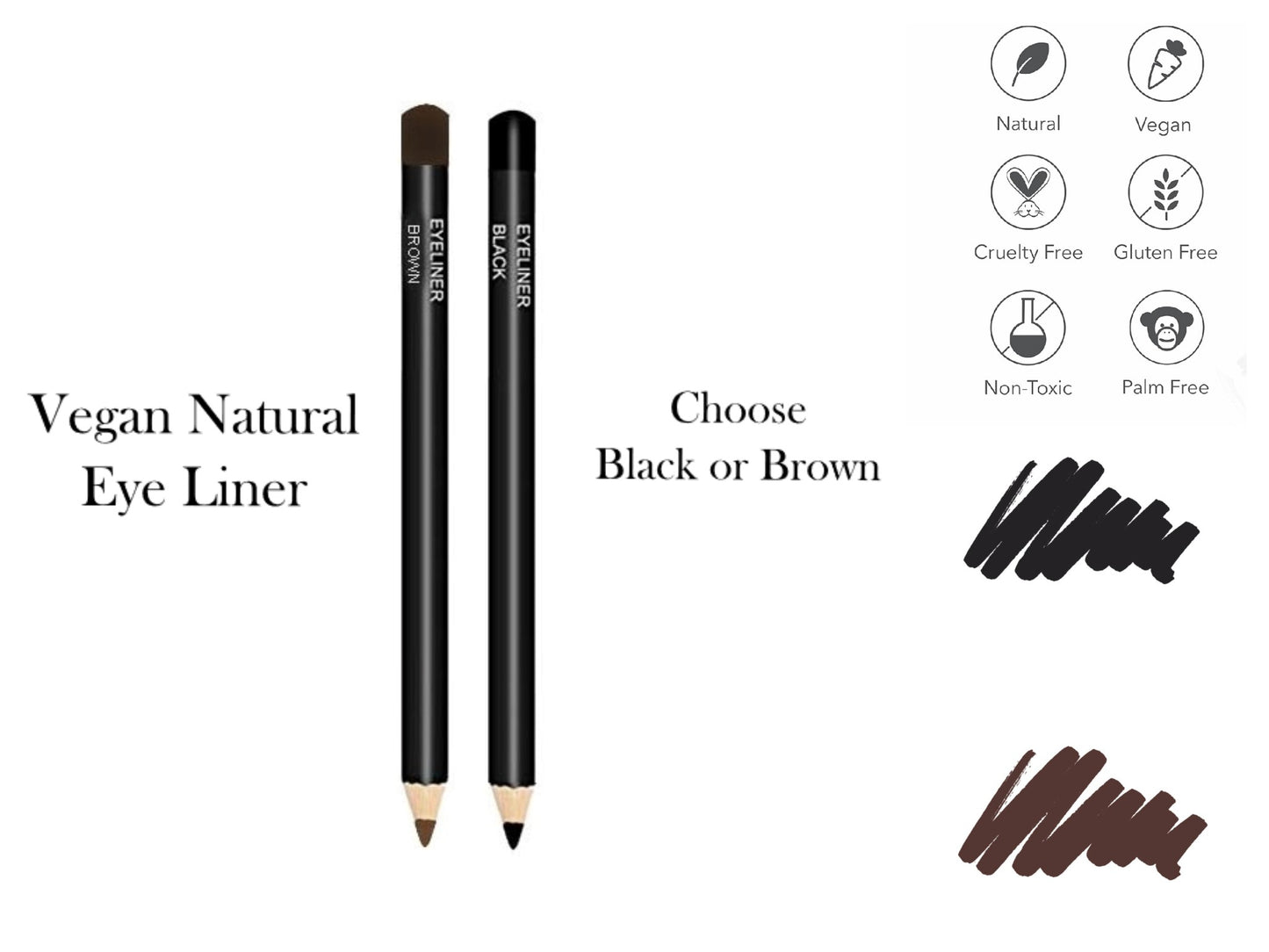 Vegan Eye Liner Pencils