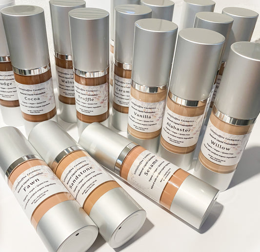 Organic Liquid Foundation | Airless Bottles 1oz