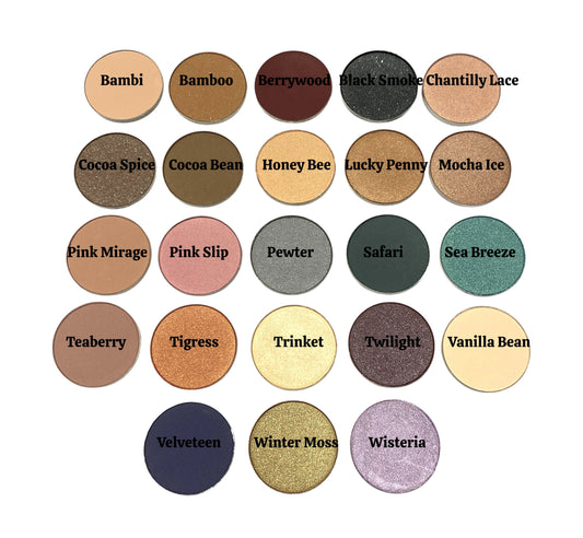 Organic Eye Shadow | Refill Pans
