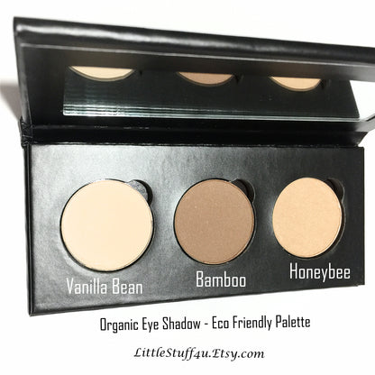 Organic Eyeshadow Trio Compact - Pick Shades