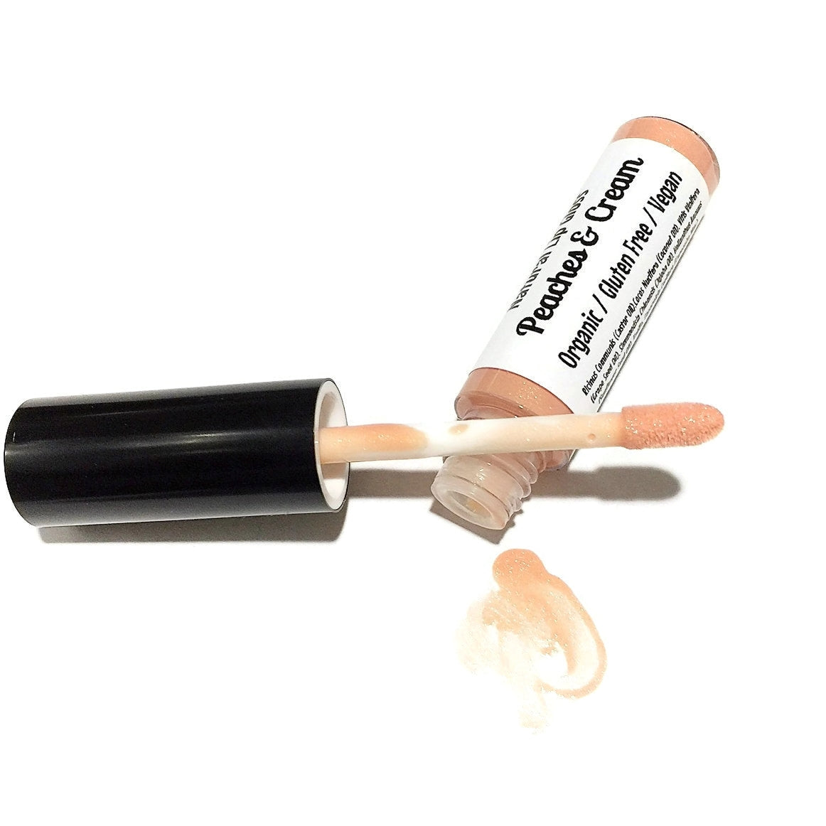 Organic Lip Gloss | Peaches & Cream