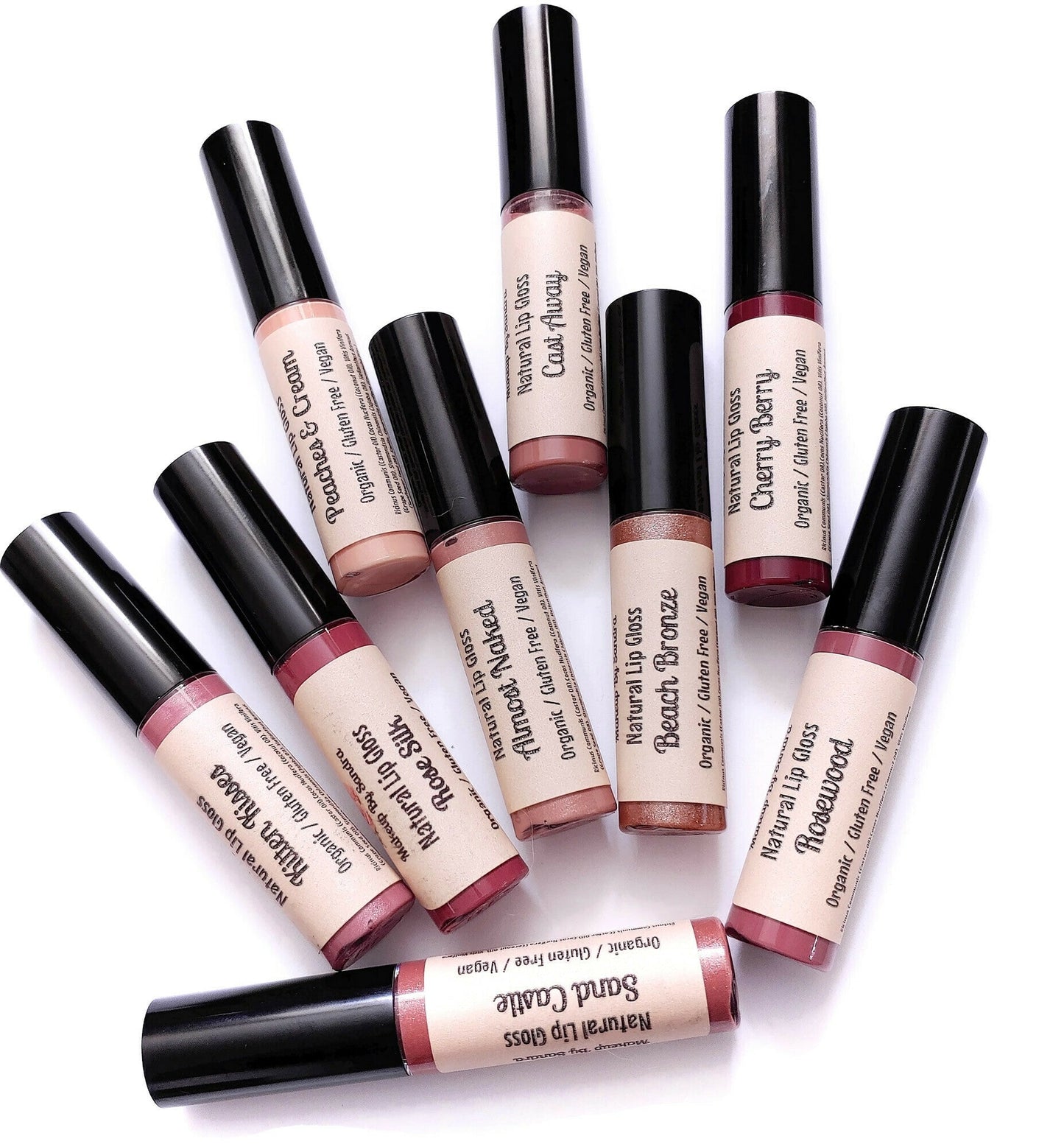 Organic Lip Gloss - Sand Castle