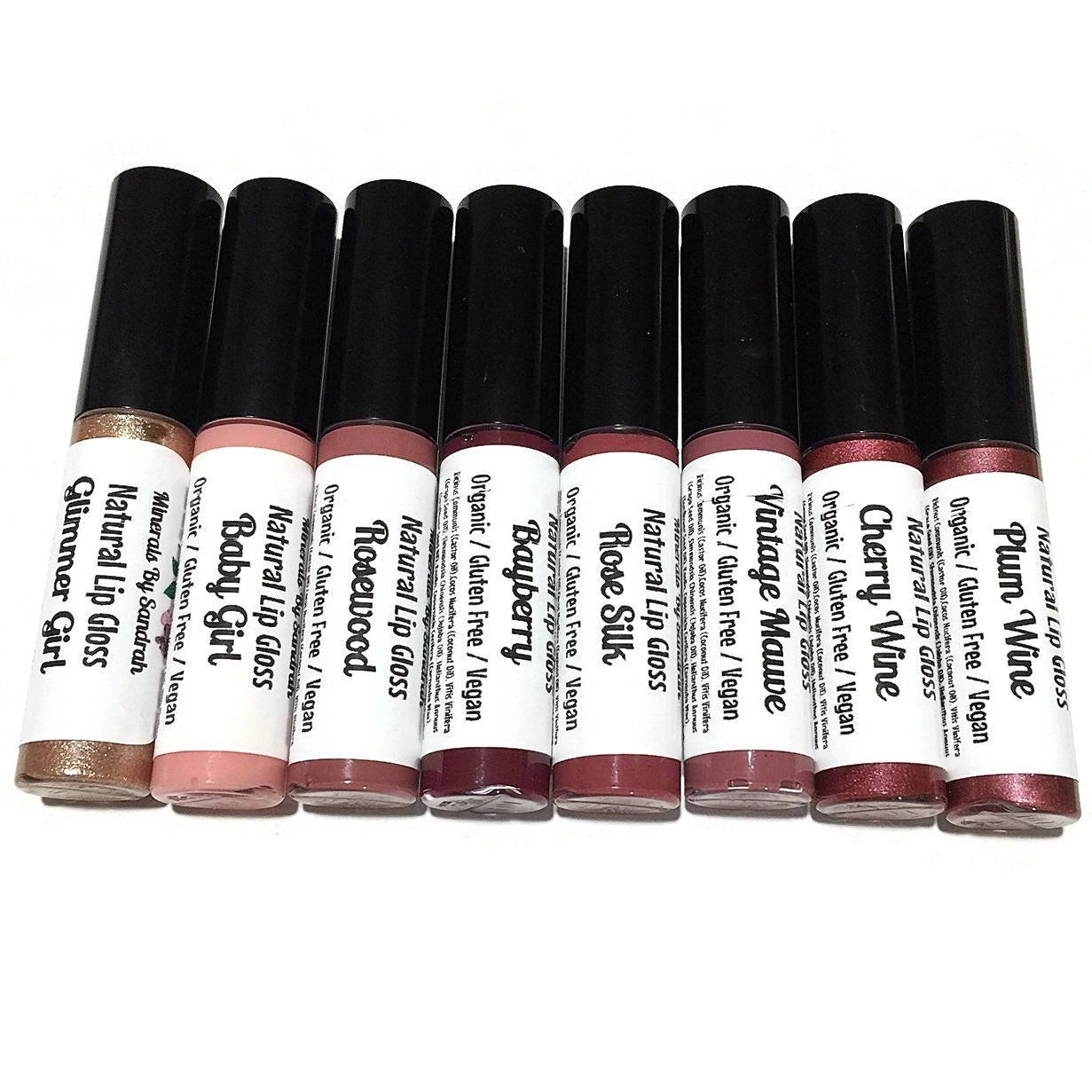 Organic Lip Gloss - Plum Wine