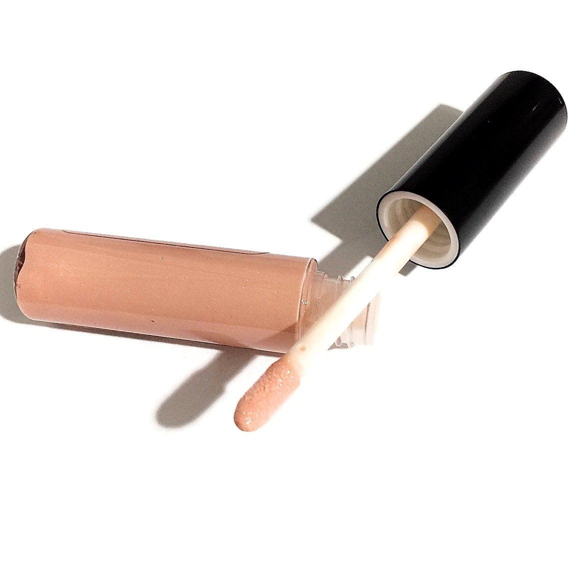 Organic Lip Gloss - Peaches & Cream