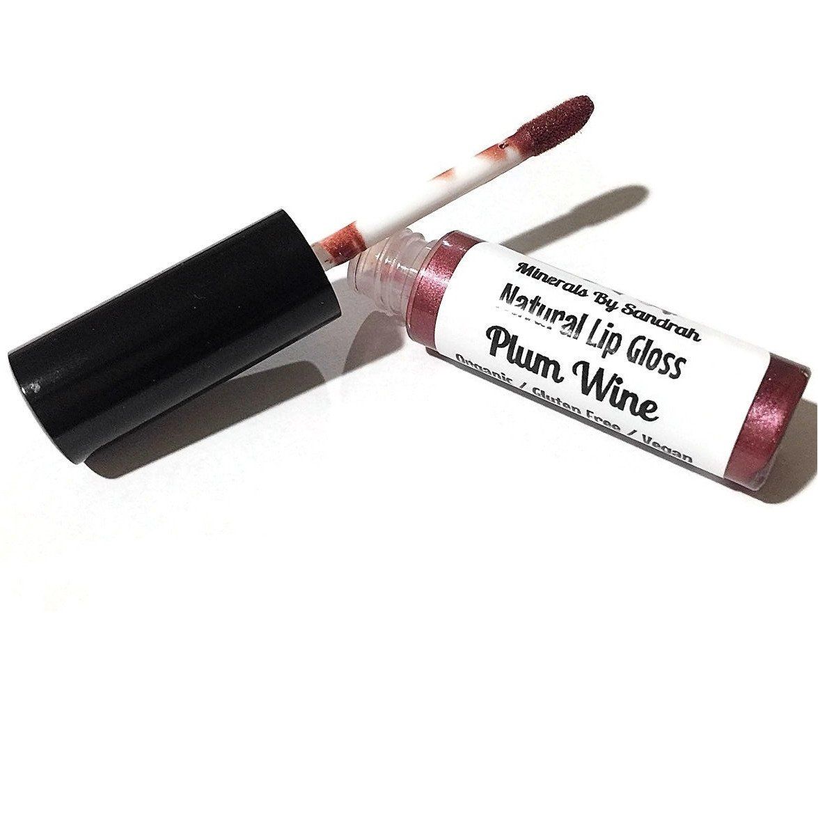 Organic Lip Gloss - Plum Wine